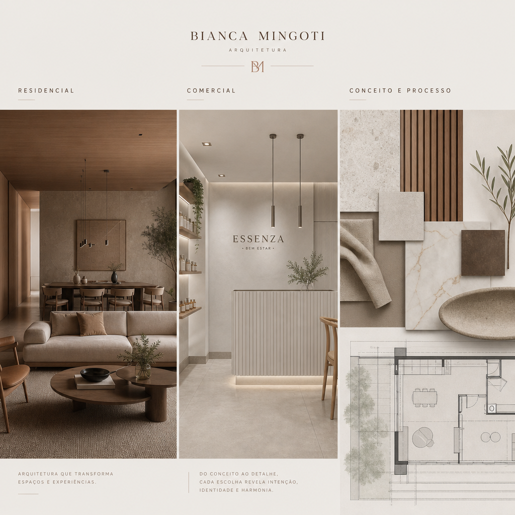 Portfolio Bianca Mingoti Arquitetura